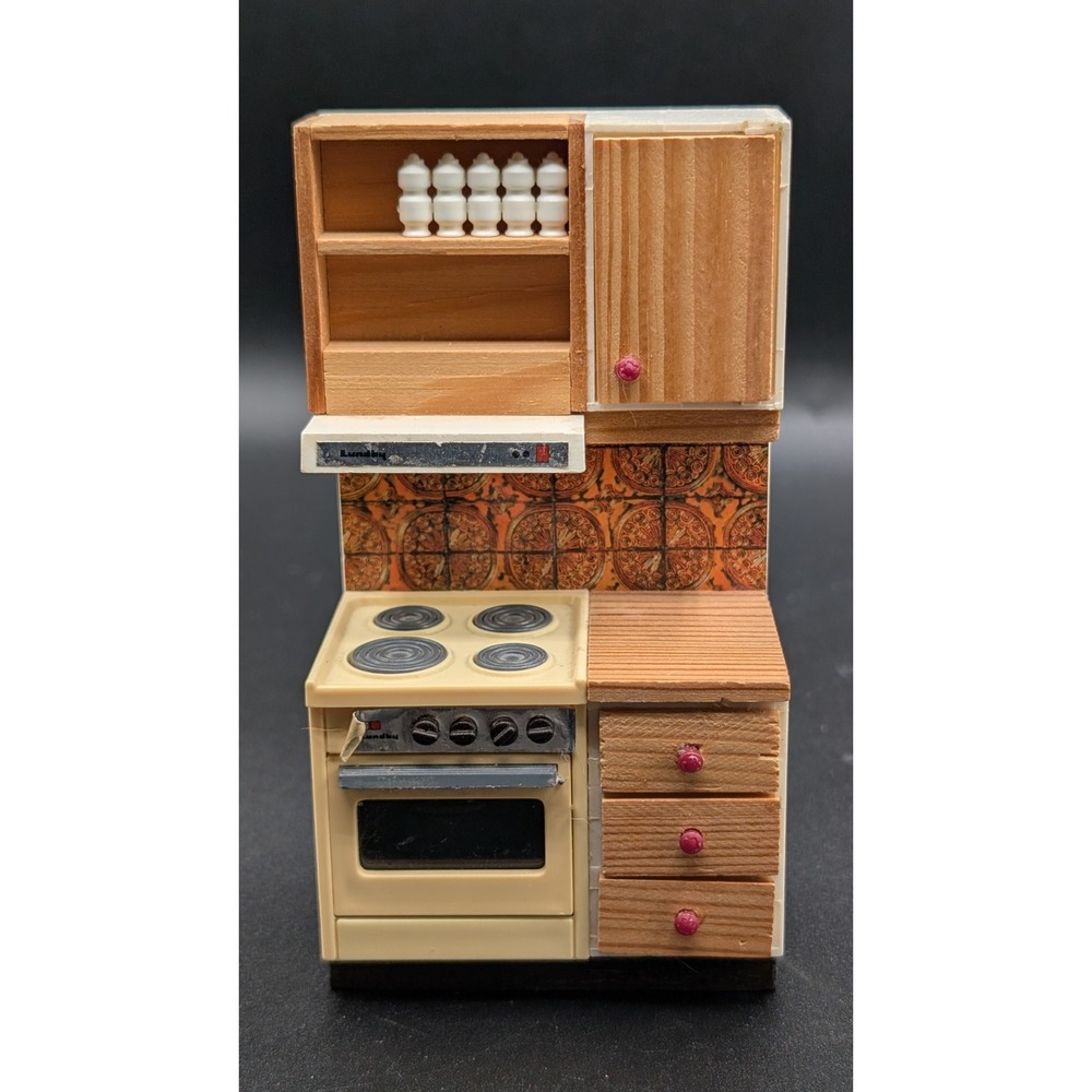 Vintage Continental 2531 Cooker Unit Lundby Dollhouse Sweden